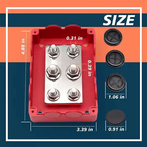 sterling's 500a power distribution box|500A Heavy.